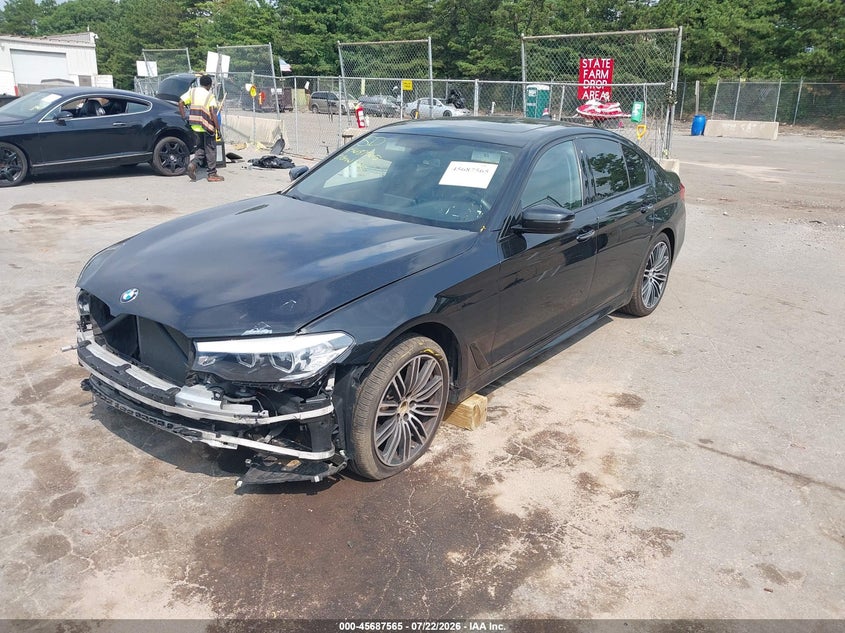 Vin: wbaja7c39hg905708, lot: 46186174, bmw 530i xdrive 20172