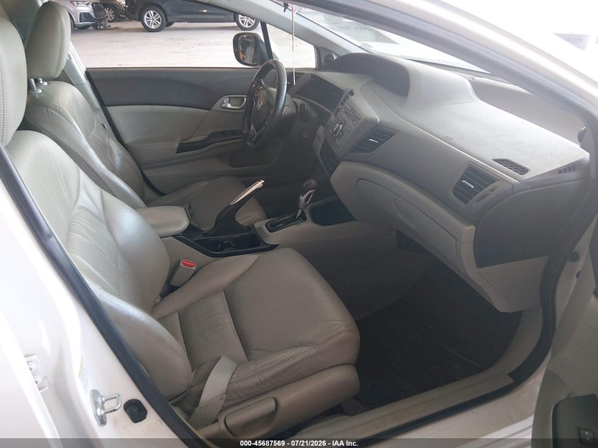 2012 HONDA CIVIC HYBRID auction photo 5