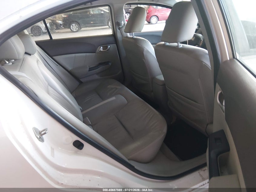 2012 HONDA CIVIC HYBRID auction photo 8