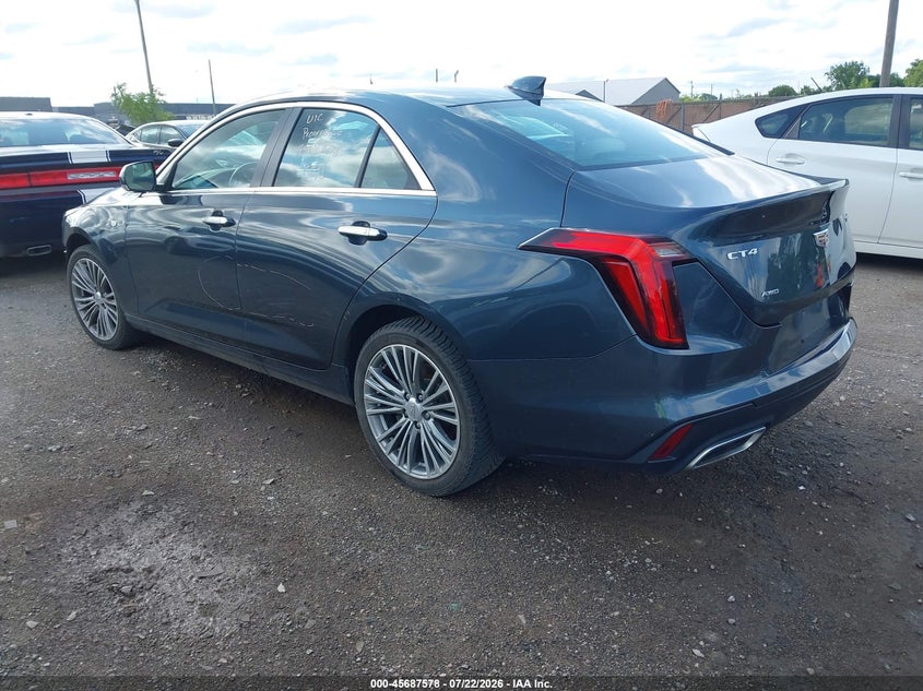 Vin: 1g6df5rk7l0151717, lot: 46186185, cadillac ct4 premium luxury 20203
