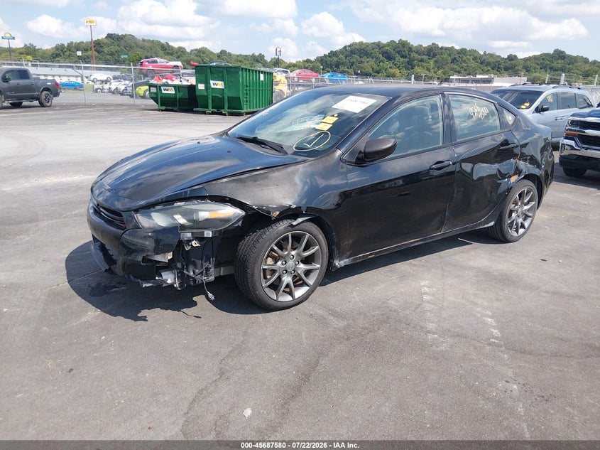 Vin: 1c3cdfbbxed698849, lot: 46186187, dodge dart sxt 20142