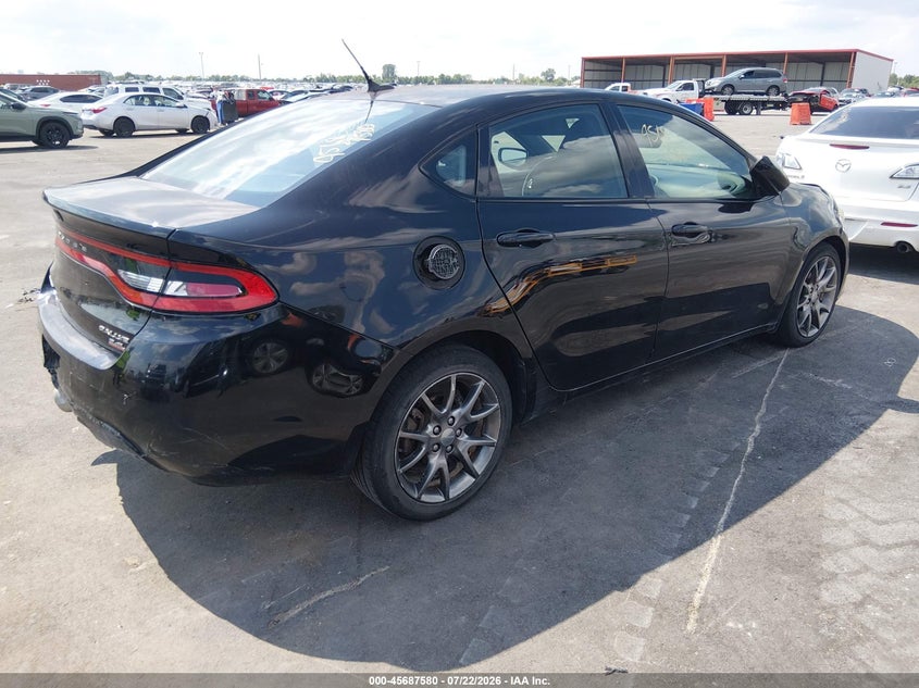 Vin: 1c3cdfbbxed698849, lot: 46186187, dodge dart sxt 20144