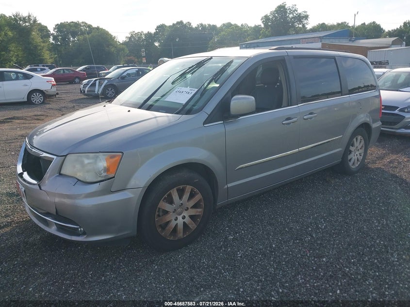 Vin: 2c4rc1bg0er208200, lot: 46186190, chrysler town & country touring 20142