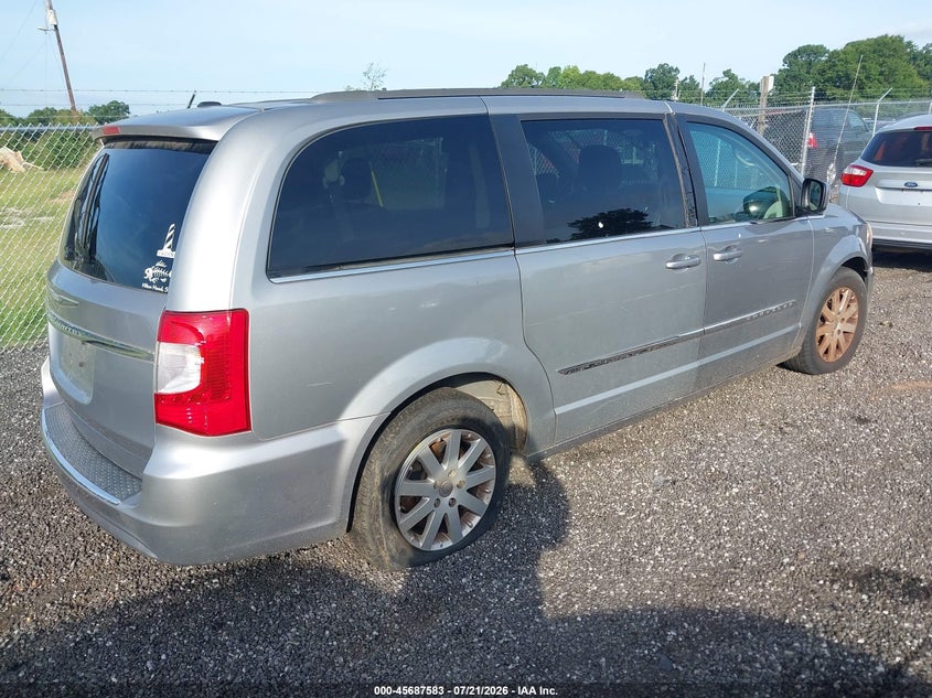 Vin: 2c4rc1bg0er208200, lot: 46186190, chrysler town & country touring 20144