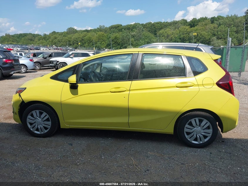 2016 Honda Fit Lx VIN: JHMGK5H54GX014280 Lot: 45687584