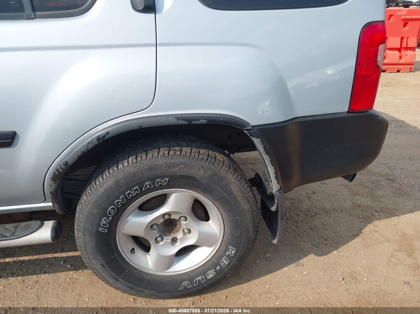 NISSAN XTERRA 2002 VIN 5N1ED28T92C540979