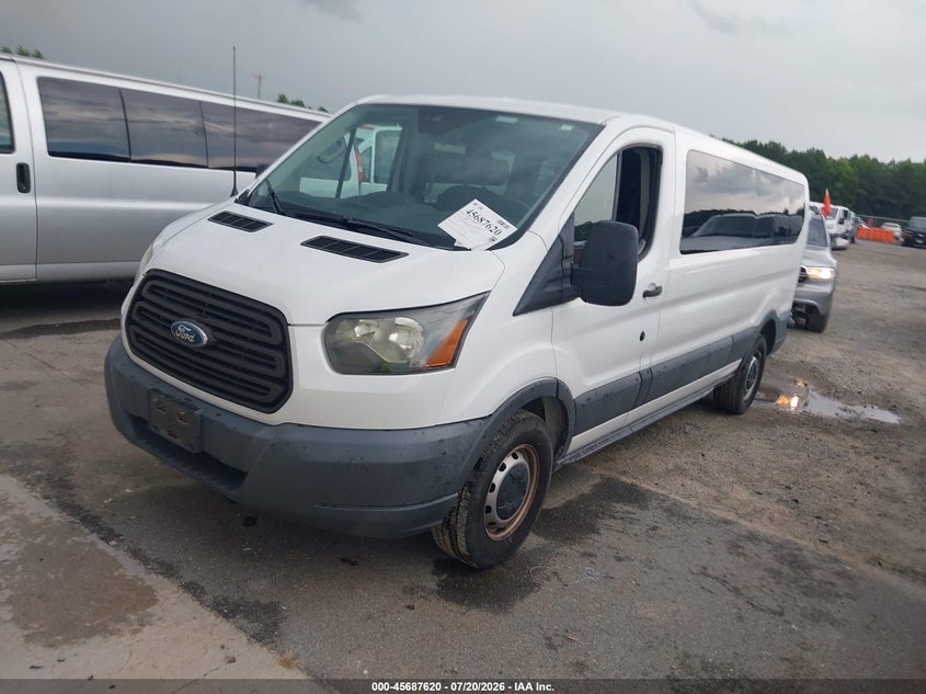 Vin: 1fbzx2ym6gkb25819, lot: 46186227, ford transit-350 xl 20162