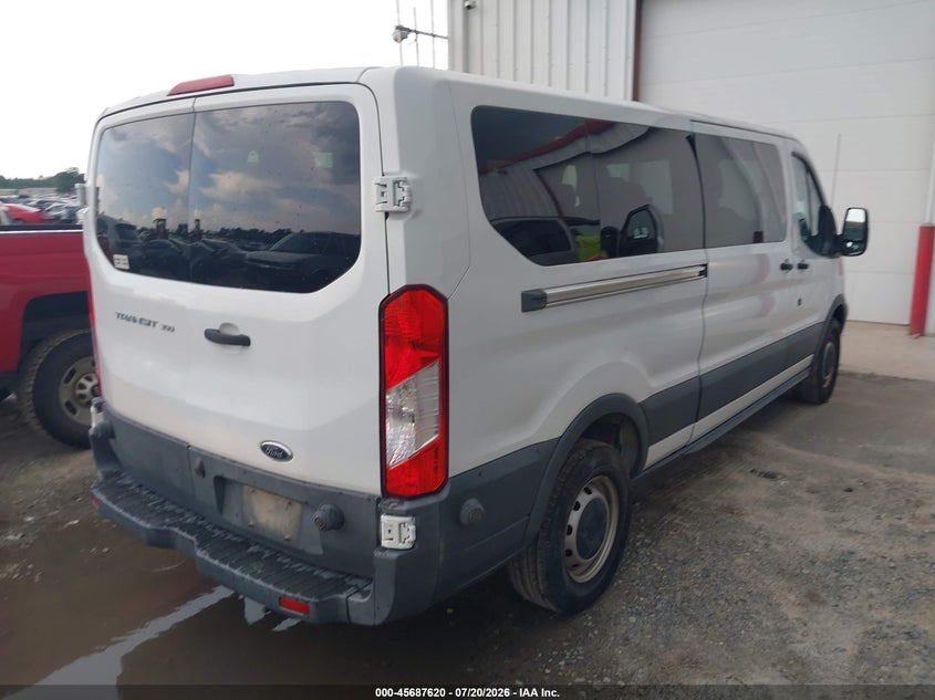 Vin: 1fbzx2ym6gkb25819, lot: 46186227, ford transit-350 xl 20164