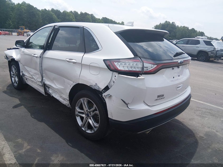 Vin: 2fmpk3k85gbb29868, lot: 46186228, ford edge titanium 20163