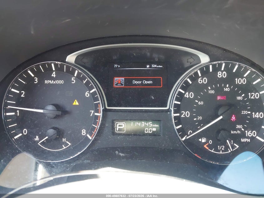 2015 NISSAN ALTIMA SEDAN 2.5L I-4 DOHC, VVT, 182HP