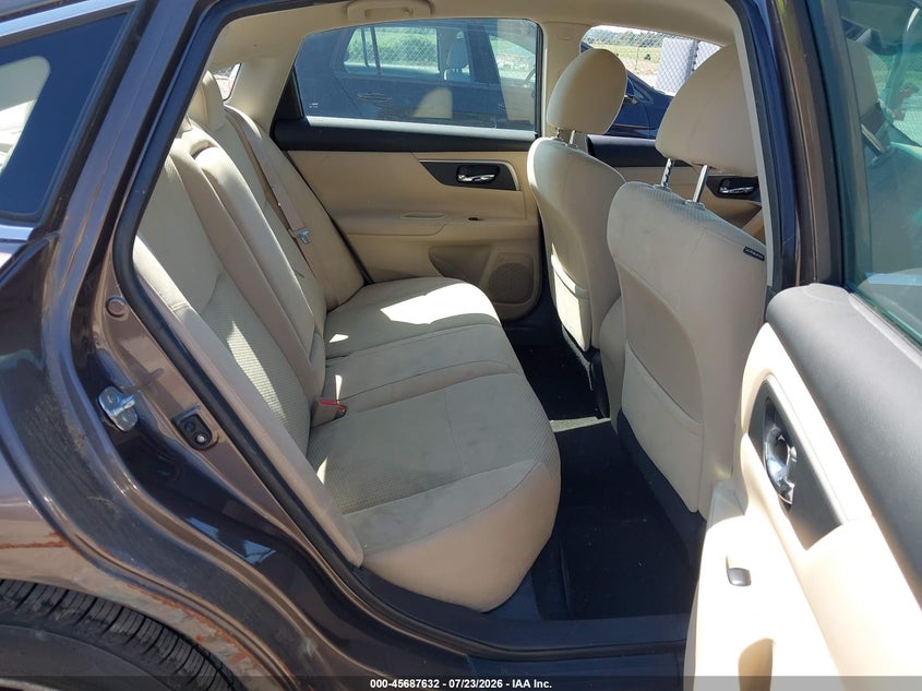 2015 NISSAN ALTIMA SEDAN 2.5L I-4 DOHC, VVT, 182HP