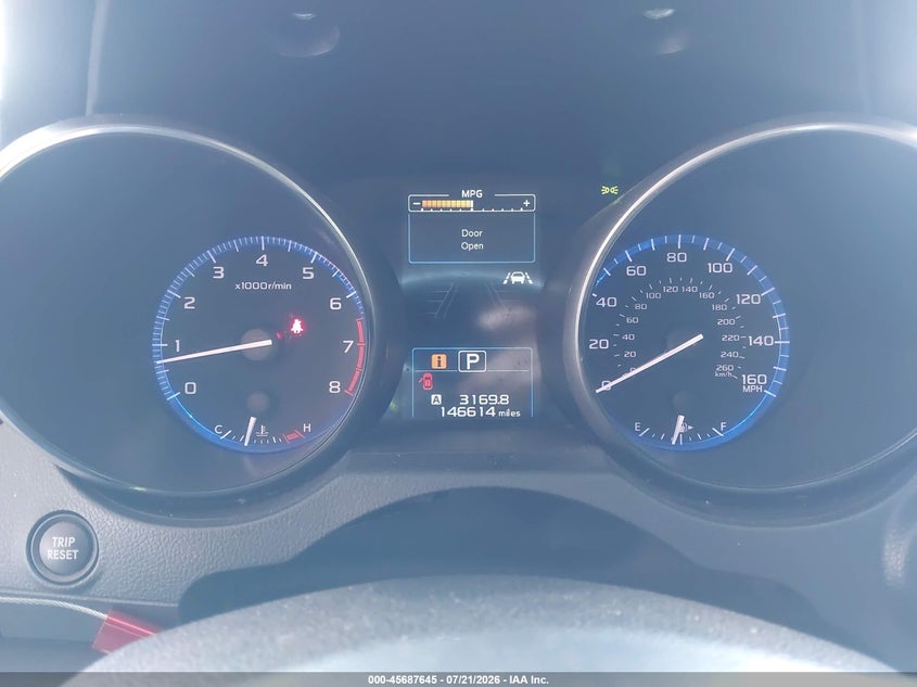 2018 SUBARU OUTBACK auction photo 7
