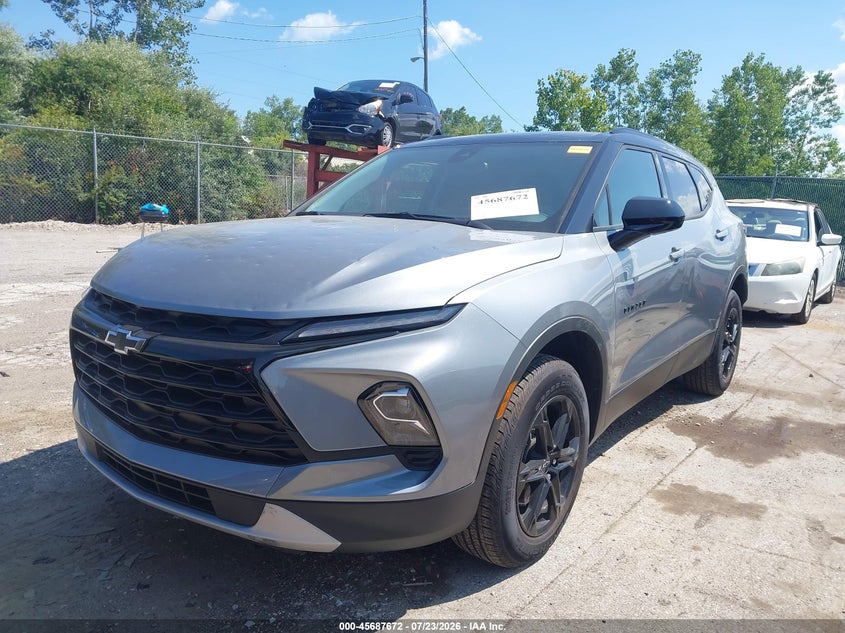 Vin: 3gnkbhr40rs159623, lot: 46186279, chevrolet blazer awd 2lt 20242