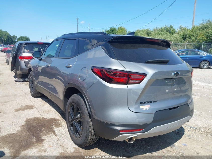 Vin: 3gnkbhr40rs159623, lot: 46186279, chevrolet blazer awd 2lt 20243