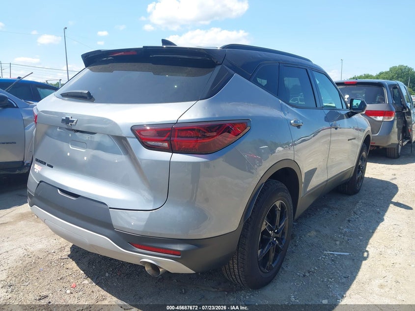 Vin: 3gnkbhr40rs159623, lot: 46186279, chevrolet blazer awd 2lt 20244