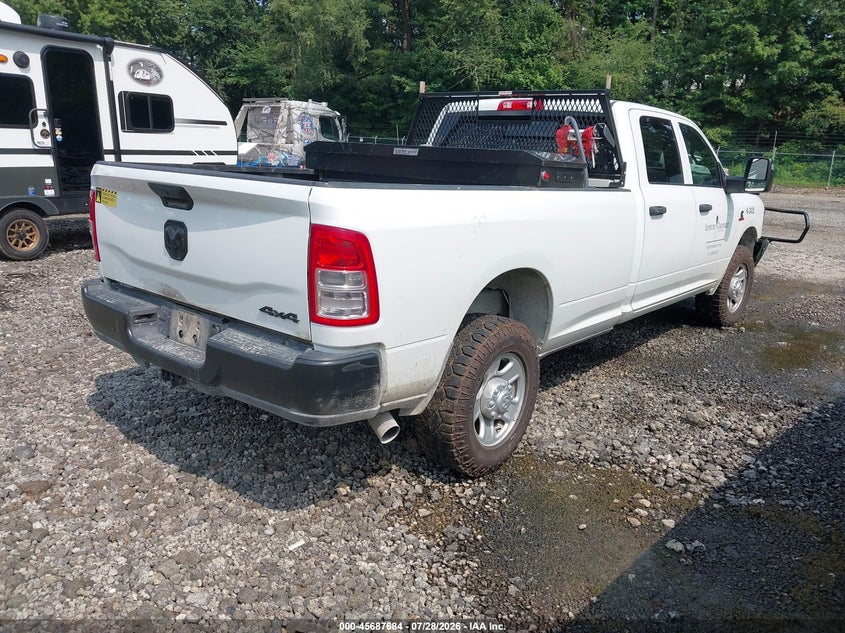 Vin: 3c6ur5hl9rg175852, lot: 46186290, ram 2500 tradesman  4x4 8' box 20244