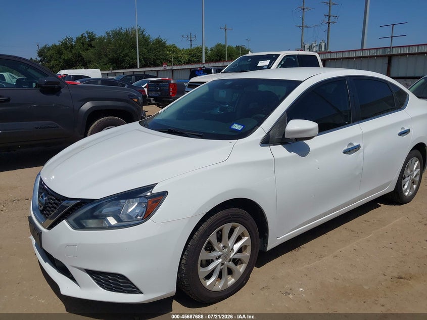 2018 Nissan Sentra Sv VIN: 3N1AB7AP1JY244219 Lot: 45687688