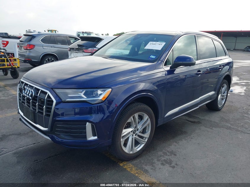 Vin: wa1ljbf79nd004620, lot: 46186310, audi q7 premium plus 45 tfsi quattro tiptronic 20222