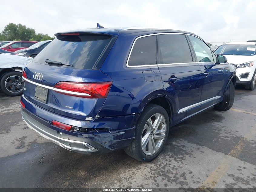 Vin: wa1ljbf79nd004620, lot: 46186310, audi q7 premium plus 45 tfsi quattro tiptronic 20224