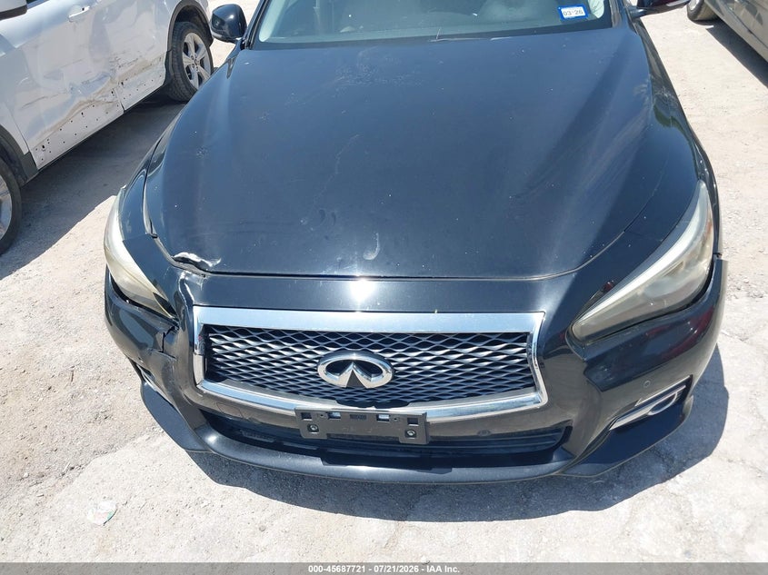 2014 Infiniti Q50 Premium VIN: JN1BV7AP0EM683691 Lot: 45687721