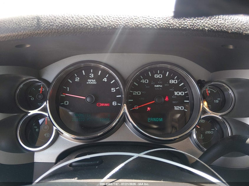 2013 Chevrolet Silverado 1500 Lt VIN: 3GCPKSE71DG159816 Lot: 45687747