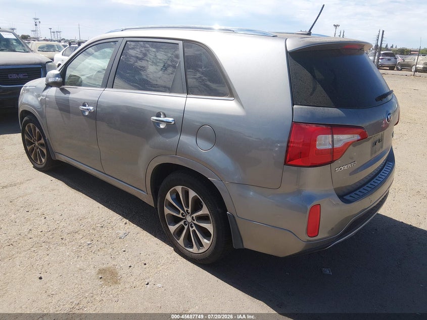 2014 KIA SORENTO auction photo 3