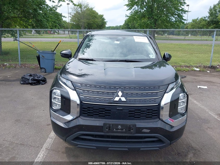 2022 Mitsubishi Outlander Es 2.5 S-Awc VIN: JA4J4TA81NZ086477 Lot: 45687759