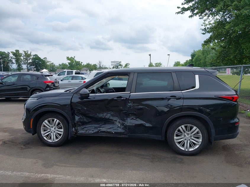 2022 Mitsubishi Outlander Es 2.5 S-Awc VIN: JA4J4TA81NZ086477 Lot: 45687759