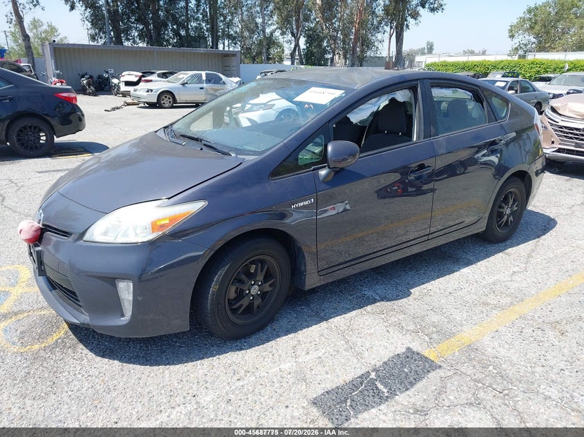 2014 TOYOTA PRIUS HATCHBACK 1.8L I-4 DOHC, VVT, 98HP