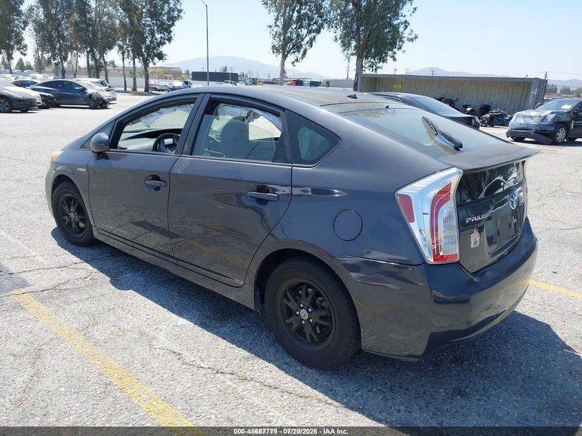 2014 TOYOTA PRIUS HATCHBACK 1.8L I-4 DOHC, VVT, 98HP