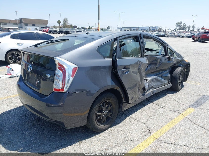 2014 TOYOTA PRIUS HATCHBACK 1.8L I-4 DOHC, VVT, 98HP