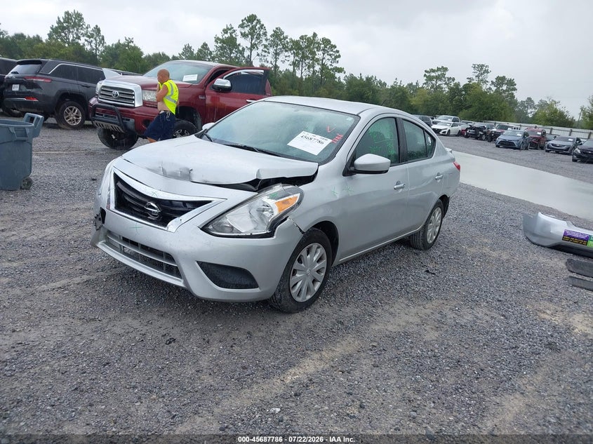 Vin: 3n1cn7ap0hk442271, lot: 46186393, nissan versa 1.6 sv 20172