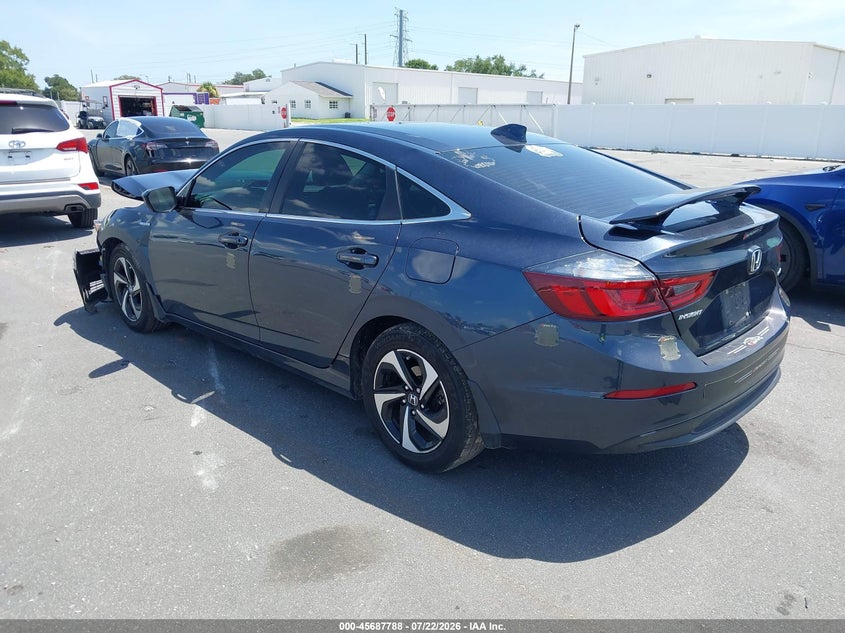 Vin: 19xze4f50ne012747, lot: 46186395, honda insight ex 20223
