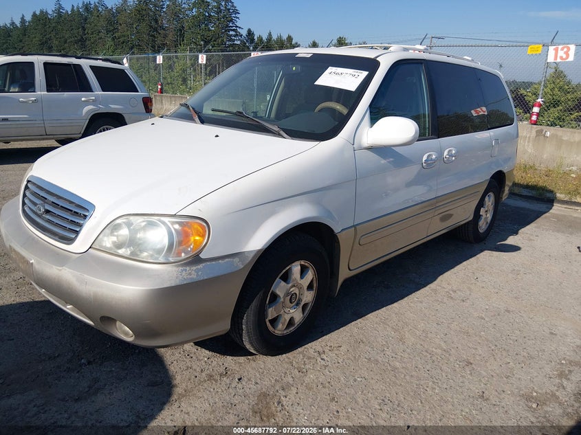 2003 KIA SEDONA auction photo 2