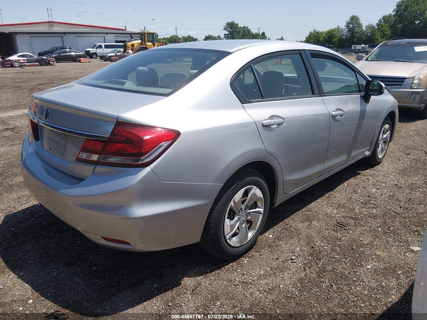 2015 HONDA CIVIC auction photo 4
