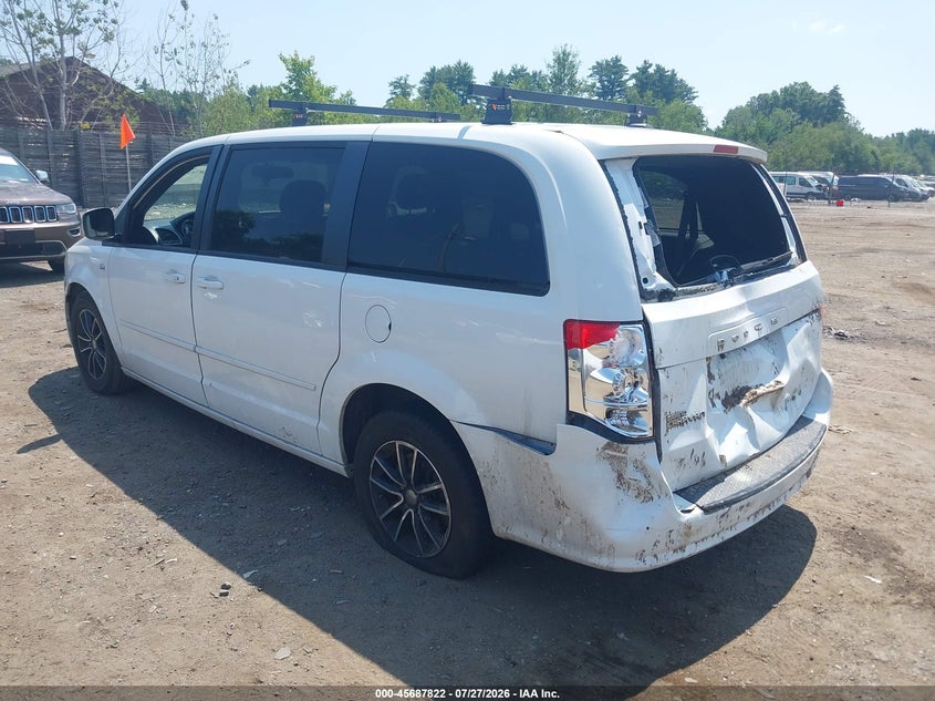 Vin: 2c4rdgcg6er261319, lot: 46186429, dodge grand caravan sxt 30th anniversary 20143