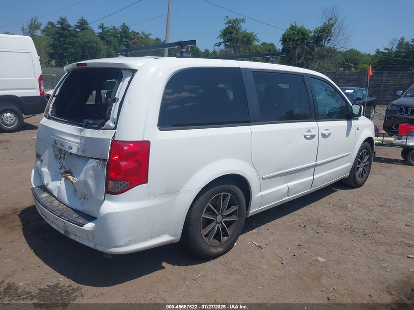 Vin: 2c4rdgcg6er261319, lot: 46186429, dodge grand caravan sxt 30th anniversary 20144