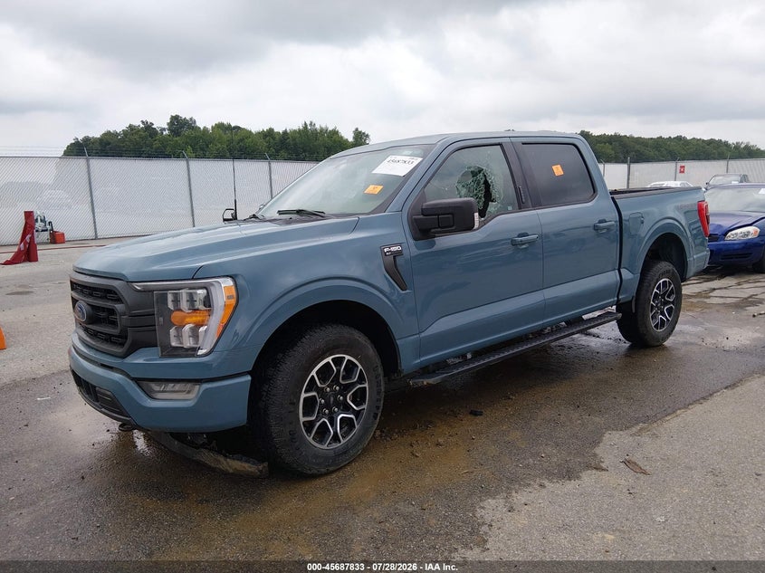 2023 Ford F-150, Затоплення, IAAI, VIN 1FTEW1EPXPKE98884 — фото 2