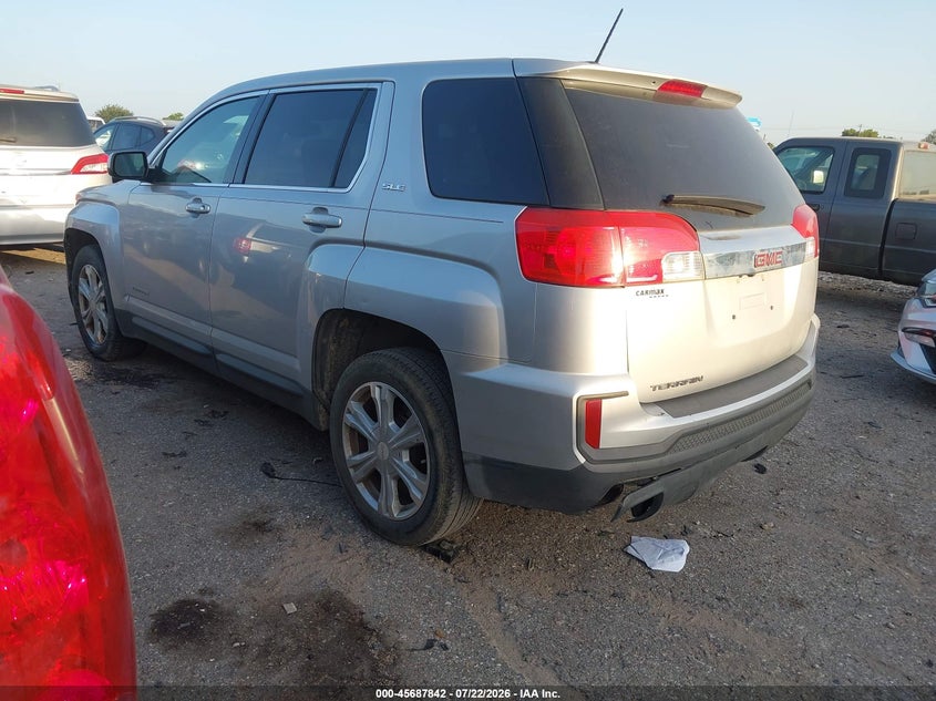 Vin: 2gkalmek3h6179364, lot: 46186449, gmc terrain sle-1 20173