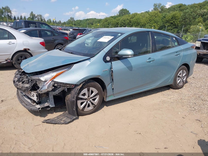 2017 Toyota Prius Two VIN: JTDKBRFU1H3576790 Lot: 45687861