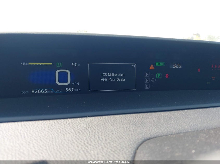 2017 Toyota Prius Two VIN: JTDKBRFU1H3576790 Lot: 45687861