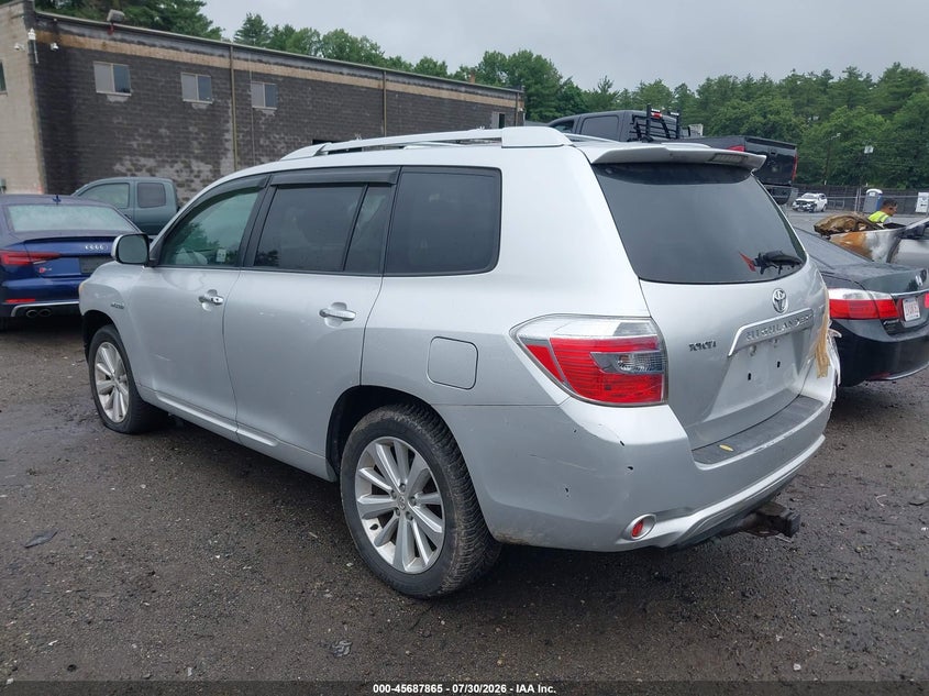 2008 TOYOTA HIGHLANDER SPORT UTILITY VEHICLE 3.3L V-6 DOHC, VVT, 209HP
