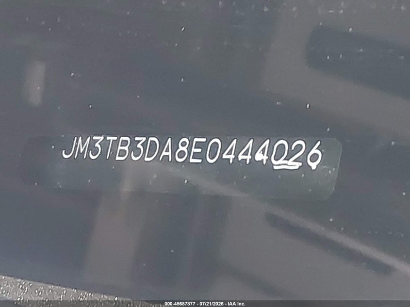 2014 Mazda Cx-9 Grand Touring VIN: JM3TB3DA8E0444026 Lot: 45687877