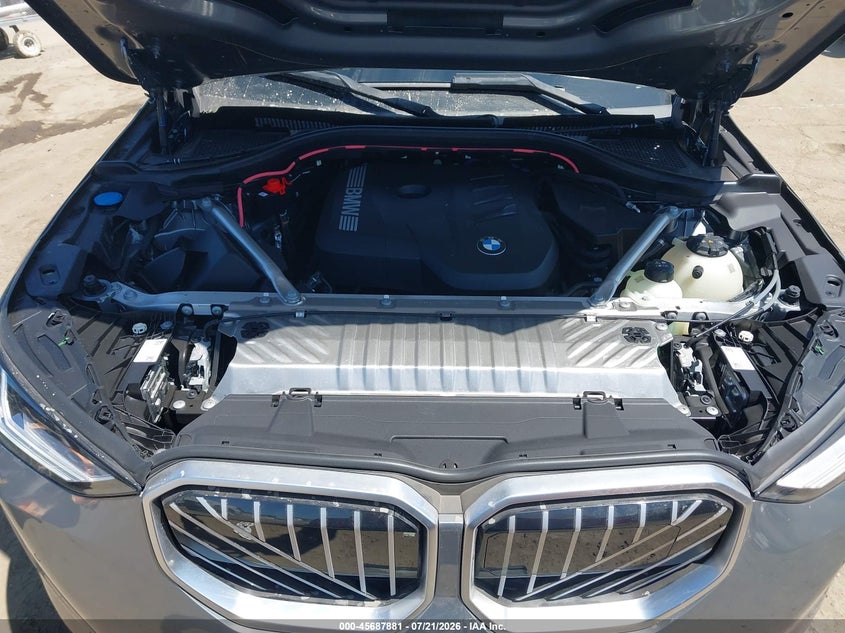 2025 BMW X3 30 xDrive VIN: 5UX53GP04S9Y81620 Lot: 45687881