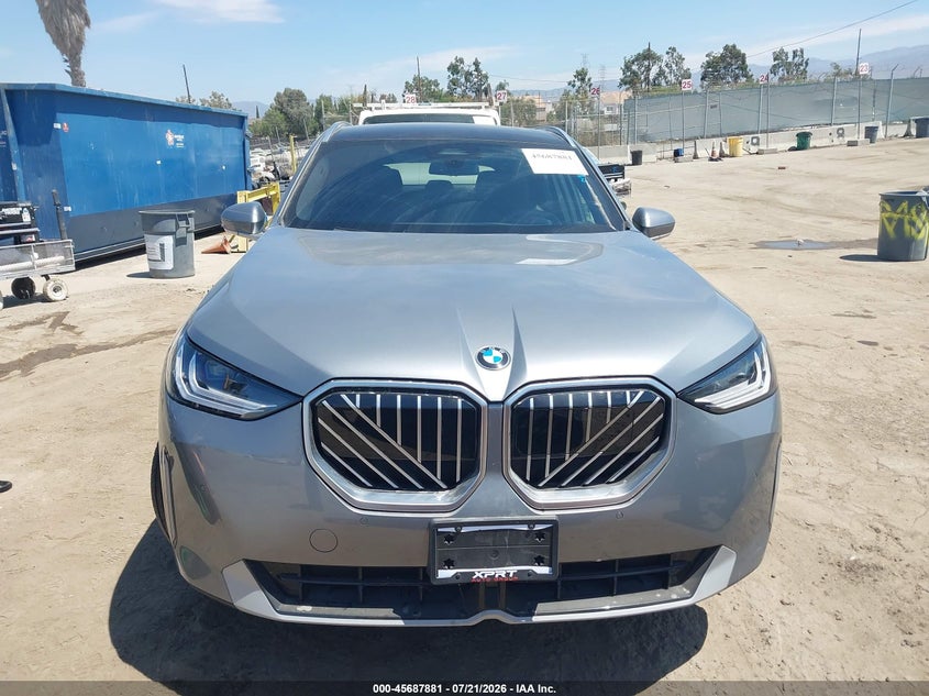 2025 BMW X3 30 xDrive VIN: 5UX53GP04S9Y81620 Lot: 45687881