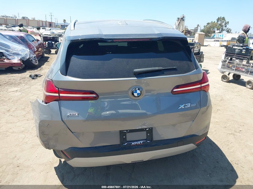 2025 BMW X3 30 xDrive VIN: 5UX53GP04S9Y81620 Lot: 45687881