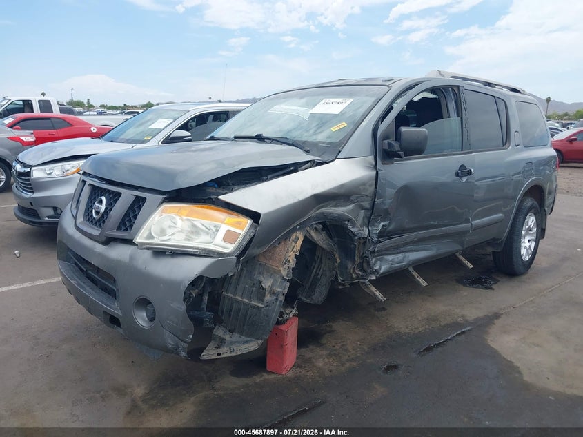 2013 Nissan Armada Sv VIN: 5N1AA0ND5DN604080 Lot: 45687897