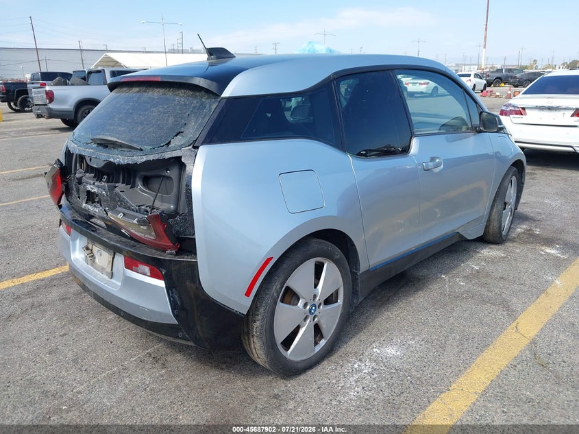 Vin: wby1z4c56gv506355, lot: 46186509, bmw i3 base w/range extender 20164