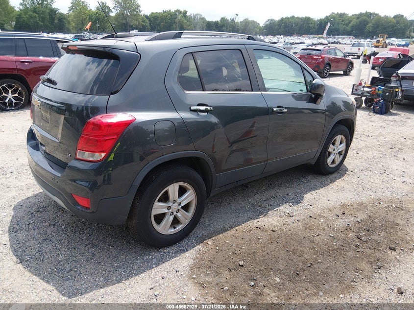 Vin: kl7cjpsb1hb120629, lot: 46186535, chevrolet trax lt 20174