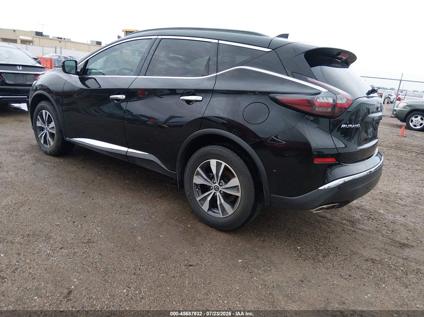 Vin: 5n1az2bs3pc117452, lot: 46186539, nissan murano sv intelligent awd 20233